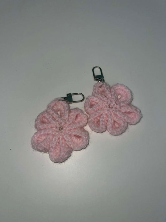 Flower keyring