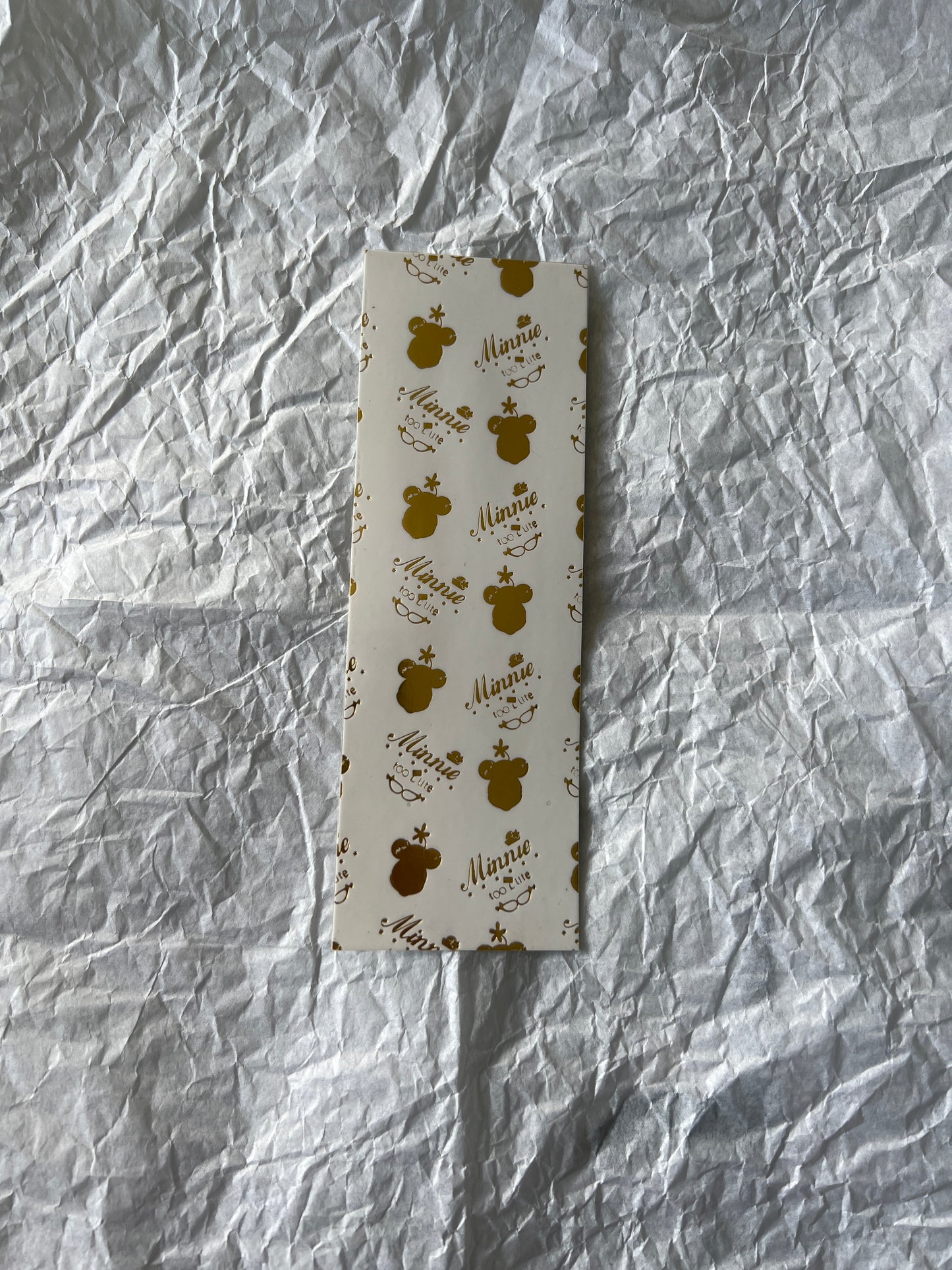 Girl Mouse Foil Bookmarks