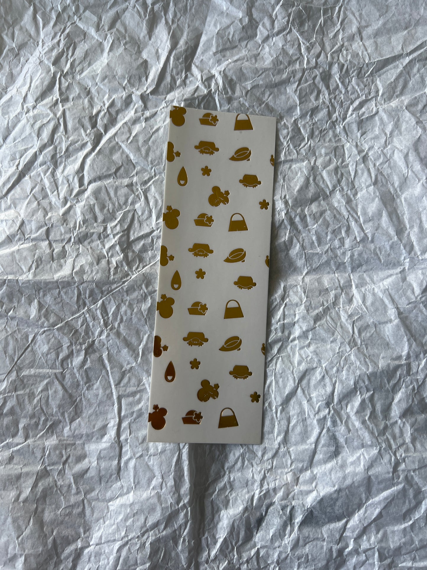 Girl Mouse Foil Bookmarks