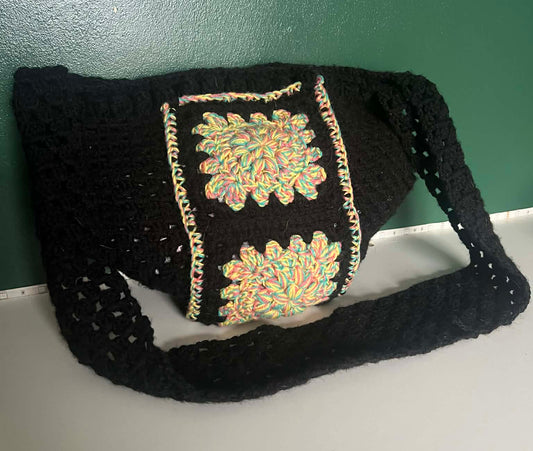 Paper Boy Crochet Crossbody Bag