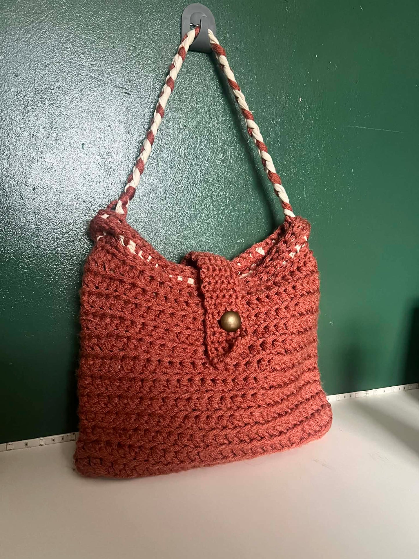 Brown shoulder bag