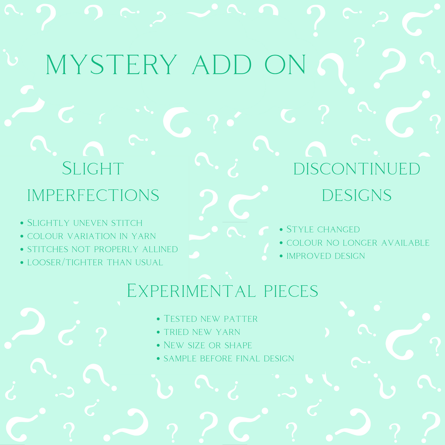 Mystery add on